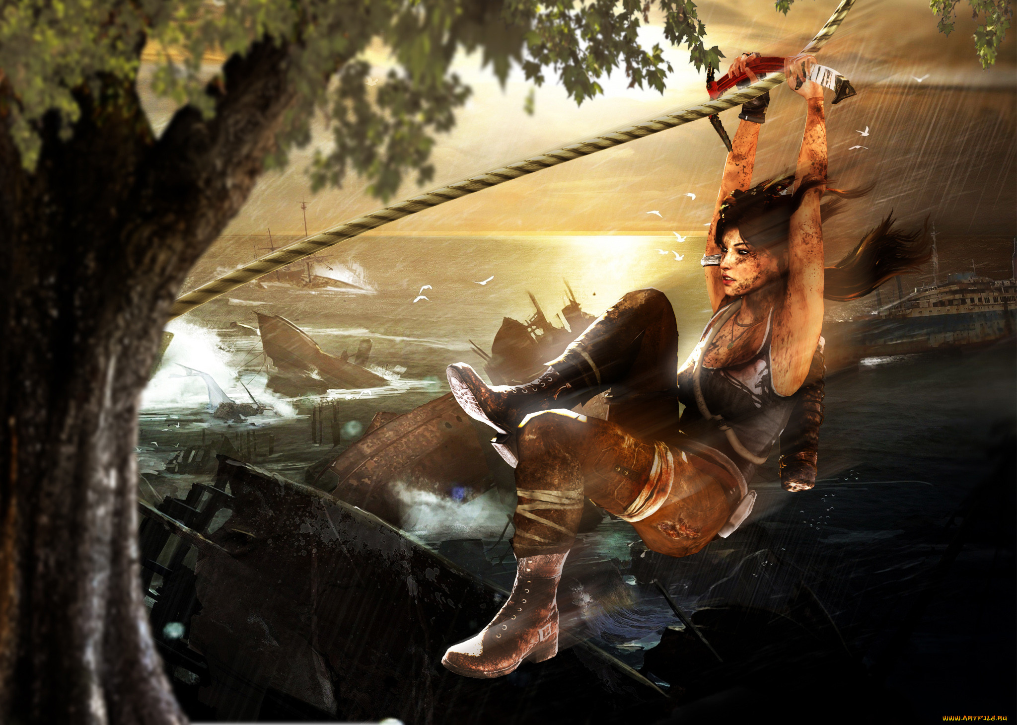 tomb, raider, 2013, , , , 